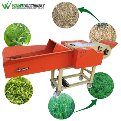 Commercial Gasoline and Grinder Grass Chopper Feed Processing Machine Weiwei 9ZR-5 New Arrival Low Price Chaff Cutter Agriculture Machine