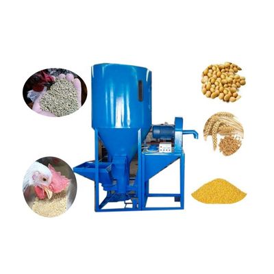Qualität  Poultry and Livestock 1000KG/Batch Corn Wheat Soybean Grain Feed Poultry Farm Mixing Grinding Equipment usine