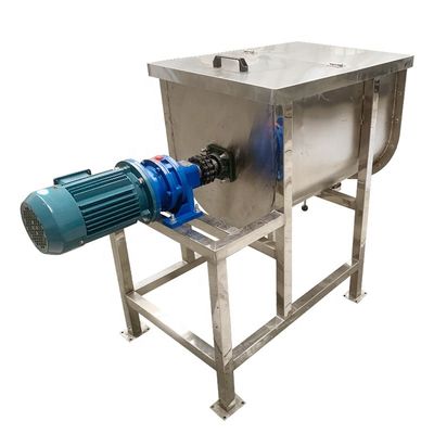 Qualität  Horizontal Animal Feed Stainless Steel Ribbon Poultry Chicken Animal Feed Mixer In Kenya usine